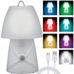 Verk 12295 Nočná Lampa LED RGB, pohybový senzor, 25 cm biela