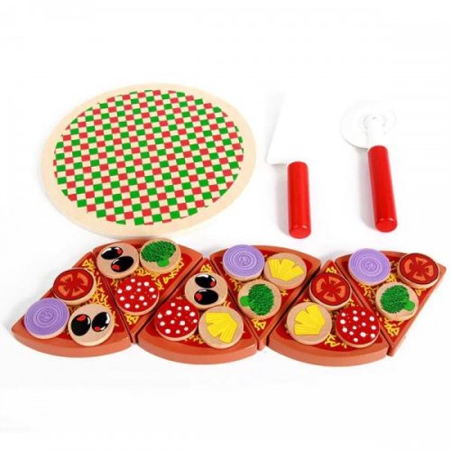 KIK KX7728 Dřevěná krájecí pizza PIZZA