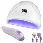 Verk 24406 Sada na nehty UV lampa 12 W  + pilník 2v1
