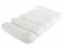 Verk 24409 Ergonomický polštář pro podporu zad 55 x 33 x 7 cm bílá Verk 24409 Ergonomický polštář pro podporu zad 55 x 33 x 7 cm bílá