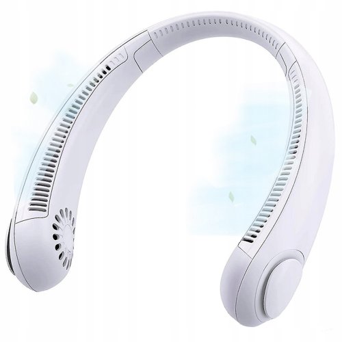 Verk 24418 Prenosný mini ventilátor na krk biela