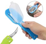 Foxter 2583 Škrabka na rybí šupiny růžová