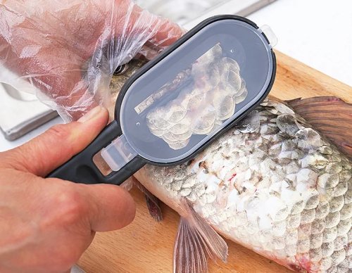 Foxter 2583 Škrabka na rybí šupiny růžová