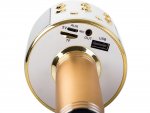 Verk 01377 Karaoke Bluetooth mikrofon, 1800mAh světle růžová