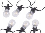 Verk 12301 LED Venkovní dekorační řetěz girlanda 10 žárovek, IP44, 10 m