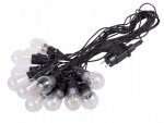 Verk 12301 LED Venkovní dekorační řetěz girlanda 10 žárovek, IP44, 10 m