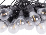 Verk 12301 LED Venkovní dekorační řetěz girlanda 10 žárovek, IP44, 10 m