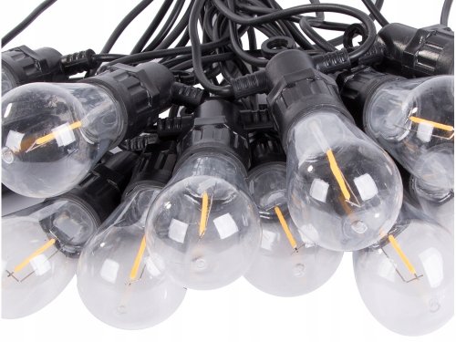 Verk 12301 LED Venkovní dekorační řetěz girlanda 10 žárovek, IP44, 10 m