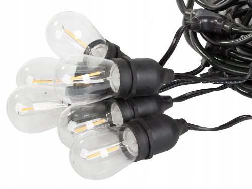 Verk 12300 LED Venkovní dekorační řetěz girlanda 15 žárovek, IP44, 15 m
