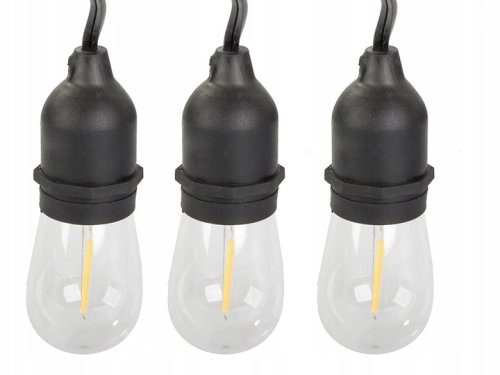 Verk 12300 LED Venkovní dekorační řetěz girlanda 15 žárovek, IP44, 15 m