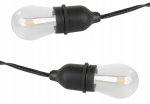 Verk 12300 LED Venkovní dekorační řetěz girlanda 10 žárovek, IP44, 10 m