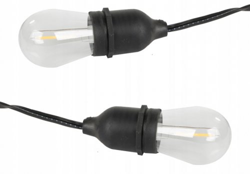 Verk 12300 LED Venkovní dekorační řetěz girlanda 10 žárovek, IP44, 10 m