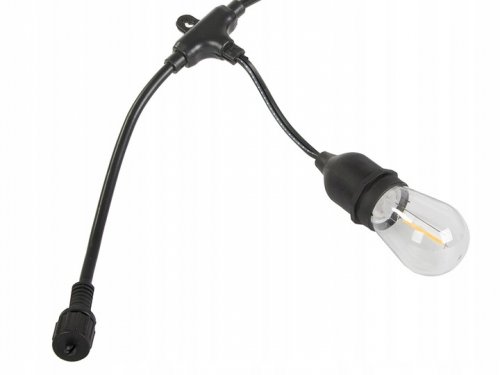 Verk 12300 LED Venkovní dekorační řetěz girlanda 10 žárovek, IP44, 10 m