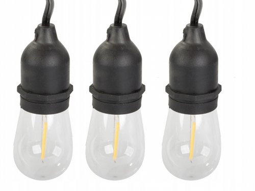 Verk 12300 LED Venkovní dekorační řetěz girlanda 10 žárovek, IP44, 10 m
