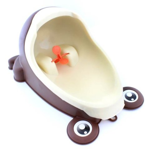 APT Dětský pisoár žába - hnědá