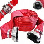GGV 812 Požiarna hadica 2", 20m, 8 bar s rýchlospojkami červená