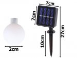 Verk 12297 Solárna dekoračná reťaz girlanda 20 LED, 450 cm, Multicolor