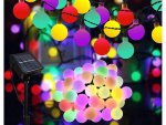 Verk 12297 Solárna dekoračná reťaz girlanda 20 LED, 450 cm, Multicolor