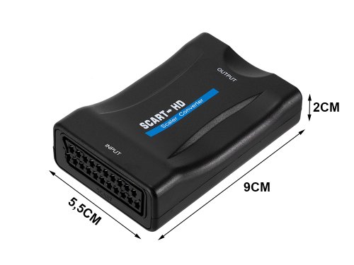 Verk 06292 Adaptér - prevodník SCART-HDMI AV EURO HD