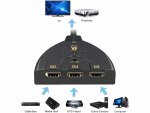 Verk 06290 Spínač HDMI 3 v 1 FULL HD, 4K Splitter 