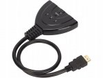 Verk 06290 Spínač HDMI 3 v 1 FULL HD, 4K Splitter 