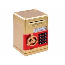 Verk 01938 Dětská pokladnička trezor zlatá