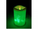 ART 0372 LED svíčka na baterie 12 cm RGB