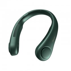 Verk 24418 Prenosný mini ventilátor na krk zelená