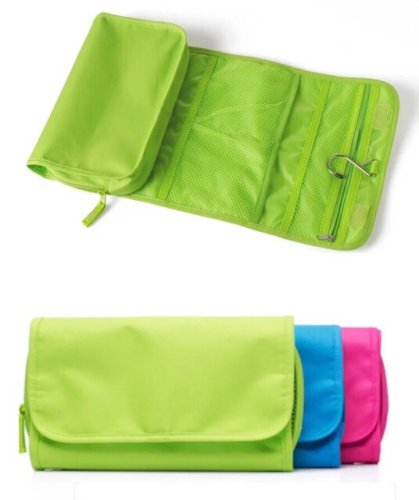 Verk 01909 Cestovní organizér na kosmetiku závěsný zelená