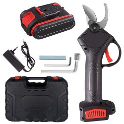 Verk 11386 Zahradní nůžky elektrické AKU, 21V, černá