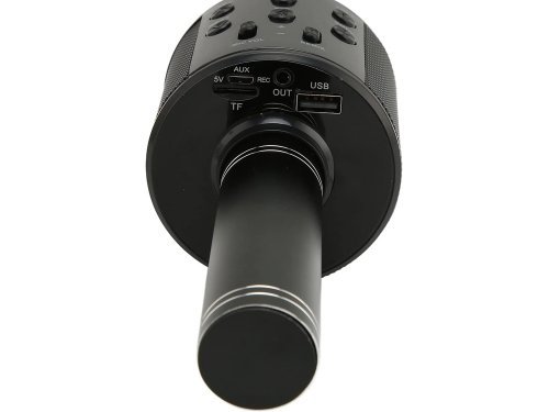 Verk 01377 Karaoke Bluetooth mikrofon, 1800mAh černá