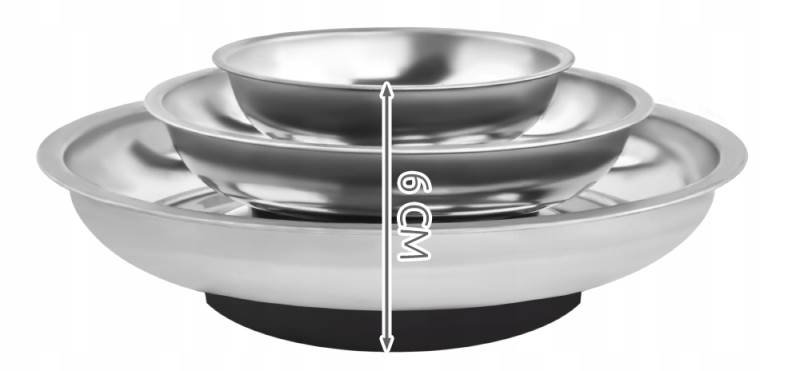 ISO 6671 Magneticka miska 3ks