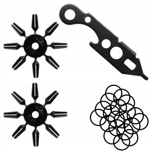 Trizand 21629 Sada šipek 12 ks + 100 softových hrotů 