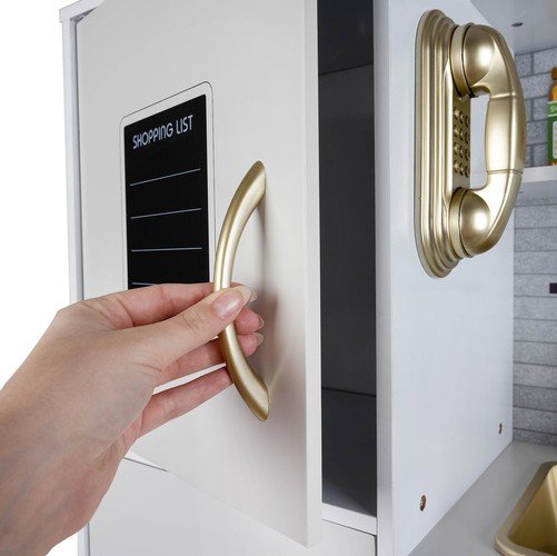 Kruzzel 22117 Detská drevená kuchynka s príslušenstvom XXL biela