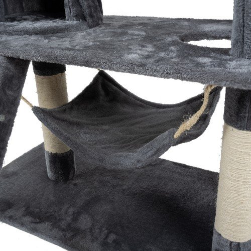 Purlov 21713 Škrabadlo pre mačky 141 cm šedá