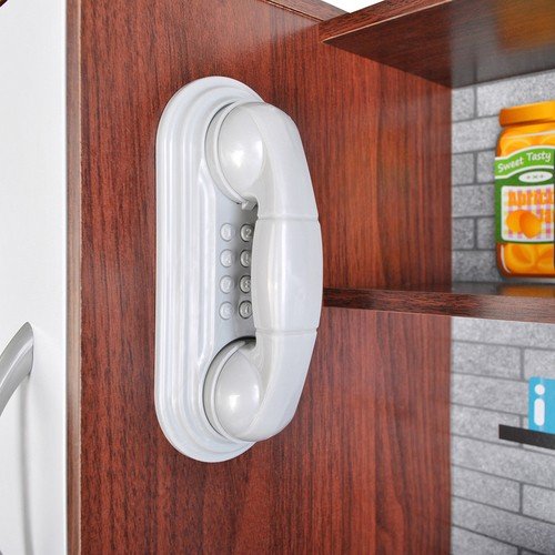 Kruzzel 22114 Detská drevená kuchynka s príslušenstvom XXL hnedá