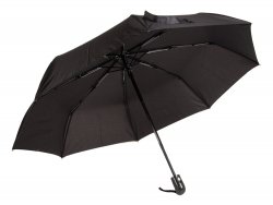 Verk 25017 Skládací deštník 95 cm, černá