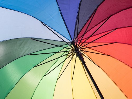 Verk 25015 Dáždnik dúhový 110 cm