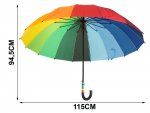 Verk 25007 Deštník duhový 115 cm