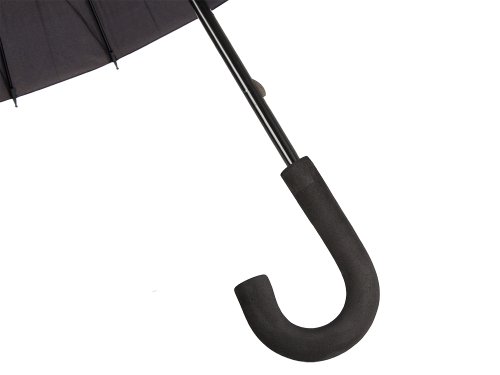 Verk 25002 Deštník holový 24 drátů, 124 cm černý 