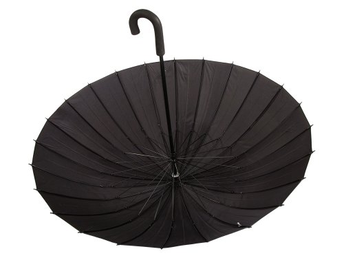 Verk 25002 Deštník holový 24 drátů, 124 cm černý 