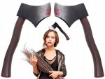 Verk Čelenka se sekerou, dokonalá Halloweenská rekvizita