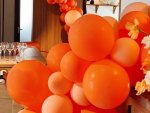 Verk Balóniky Halloween čierne a oranžové 20 ks