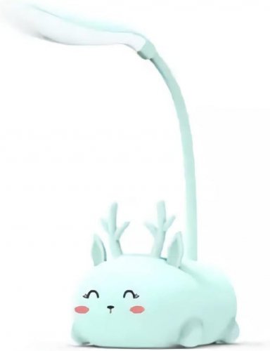 Verk 12274 Dětská LED lampička s držákem na telefon USB, 3 W modrá vz.1