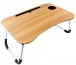 Pronett XJ4707 Stolík pod notebook 28 x 60 x 40 cm čierna