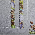 Malatec 21835 Podložka na skládání puzzle 115 x 67 cm 
