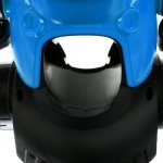 Kruzzel 23171 Střílející hra robot - 2 pistole na pěnové míčky a terč ve tvaru robota modrá