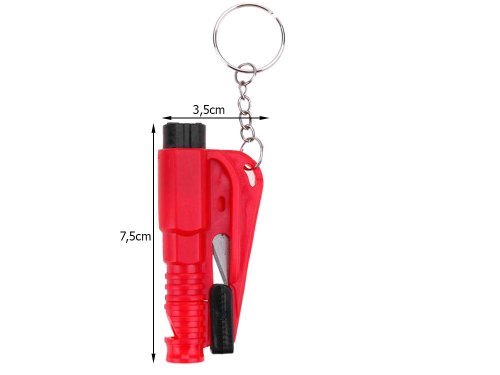 Verk 11321 Rozbíječ skla - nůž na bezpečnostní pásy zelená