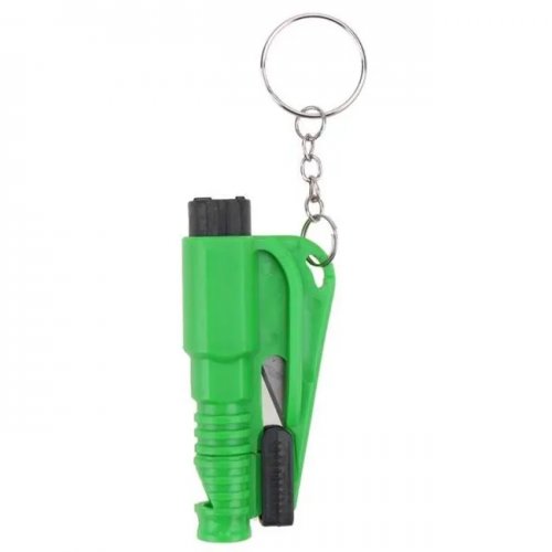 Verk 11321 Rozbíječ skla - nůž na bezpečnostní pásy zelená