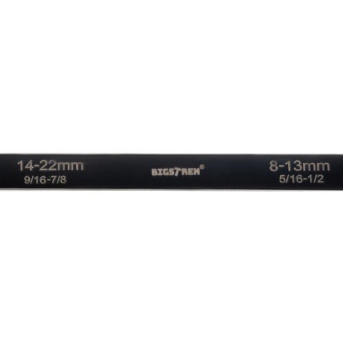 Bigstren 22549 Univerzální klíč na šrouby očkový 8 - 13 mm, 14 - 22 mm